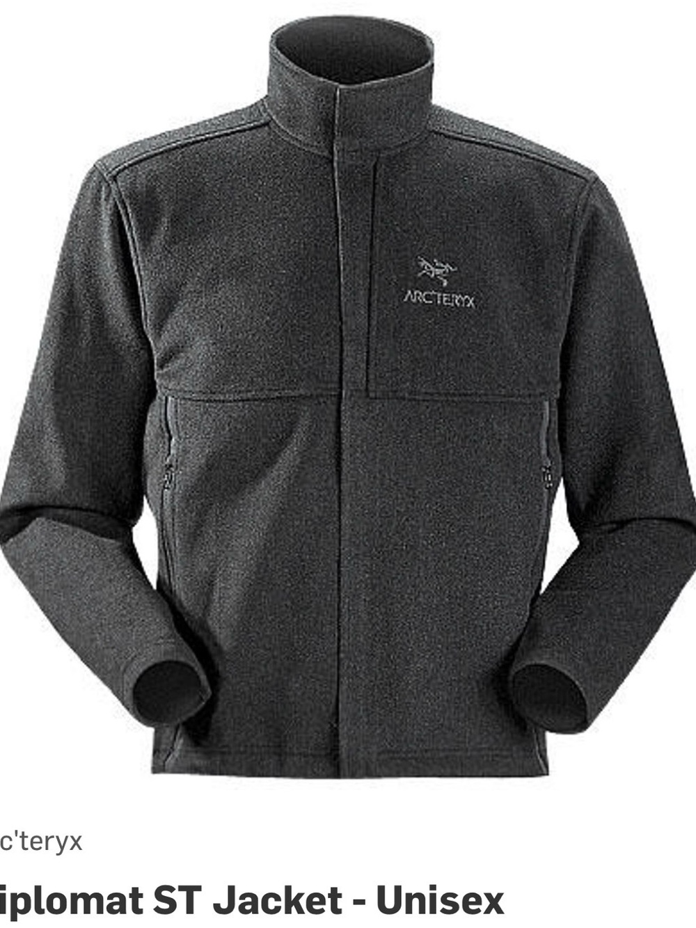 Arc'teryx Men's Diplomat ST Jacket - Charcoal Gray
